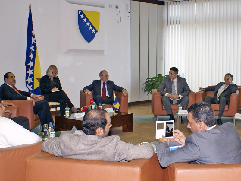 Collegium of the Parliamentary Assembly of Bosnia and Herzegovina spoke with parliamentarians from Jordan